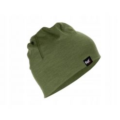 Czapka z wełny merino cienka Beanie Lite. Brązowe czapki męskie MFH MAX FUCHS, bez wzorów, z wełny, sportowe. Za 75.99 zł.