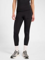 Damskie legginsy Hummel Prima. Czarne legginsy damskie HUMMEL, l, bez wzorów, z materiału. Za 242.50 zł.