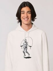 WOOOP Bluza w kolorze białym rozmiar: S. Białe bluzy z kapturem męskie Wooop, s. Za 143.99 zł.