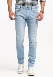 LEE LUKE MĘSKIE SPODNIE JEANSOWE JEANSY DŻINSY BLUE SKY LIGHT L719ICC25 112331736. Niebieskie jeansy męskie Lee, na lato. Za 239.99 zł.