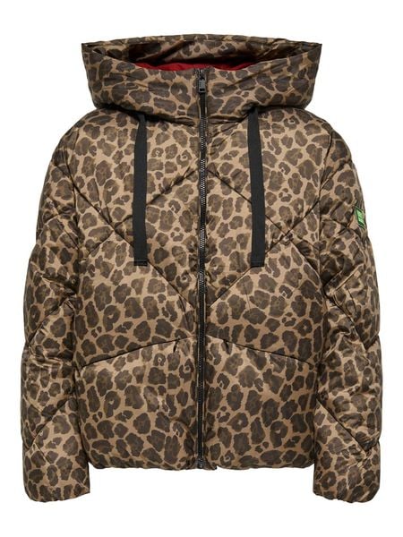 ONLY Kurtka pikowana w kolorze jasnobrązowym rozmiar: L. Brązowe kurtki damskie Only, l, bez wzorów, bez kaptura. Za 213.18 zł.