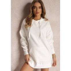 Biała Bluza z Kapturem Foss. Białe bluzy z kapturem damskie Renee, m, z dzianiny. Za 69.99 zł.