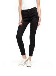 Wrangler Dżinsy - Skinny fit - w kolorze czarnym rozmiar: W26/L30. Czarne jeansy damskie Wrangler, z podwyższonym stanem. Za 122.96 zł.
