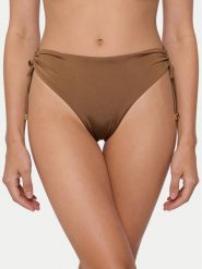Max Mara Beachwear Dół od bikini Samanta 2616821169 Brązowy. Brązowe bikini damskie Max Mara Beachwear, bez wzorów. Za 459.99 zł.