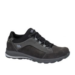 Buty do chodzenia męskie Hanwag Banks Low Gtx. Czarne buty trekkingowe męskie Hanwag, z materiału, bez zapięcia, trekkingowe. Za 1,131.00 zł.