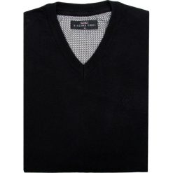 Sweter FABRIZIO SWC000033. Brązowe swetry męskie Giacomo Conti, m, bez wzorów, z bawełny, bez kołnierzyka. Za 229.00 zł.