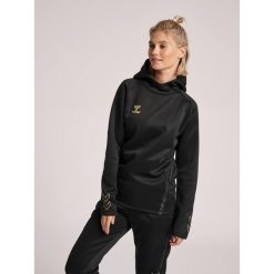 Damska bluza z kapturem Hummel Cima XK. Czarne bluzy z kapturem damskie HUMMEL, xl, z dresówki. Za 243.80 zł.