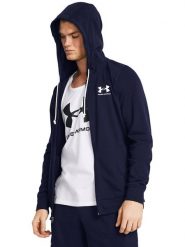 Under Armour Bluza w kolorze granatowym rozmiar: S. Niebieskie bluzy z kapturem męskie Under Armour, s. Za 131.74 zł.