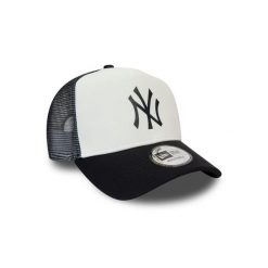 Czapka z daszkiem New Era 9FORTY New York Yankees Team Trucker 12380796. Białe czapki męskie New Era, bez wzorów, sportowe. Za 119.99 zł.