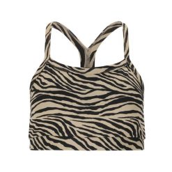 Biustonosz dla kobiet Athlecia Larissa. Brązowe biustonosze sportowe damskie Athlecia, bez wzorów. Za 184.00 zł.