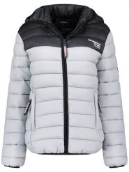 Geographical Norway Kurtka pikowana "Atikoclerc" w kolorze szarym rozmiar: XL. Szare kurtki damskie Geographical Norway, xl, bez wzorów, bez kaptura. Za 147.91 zł.