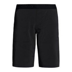 Spodenki wspinaczkowe męskie Maloja ZyprianM. Szare szorty męskie Maloja, bez kołnierzyka. Za 189.99 zł.