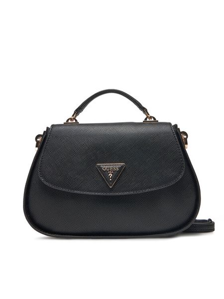 Guess Torebka HWEZG9 52320 Czarny. Czarne torebki klasyczne damskie Guess, z aplikacjami, ze skóry, bez dodatków. Za 329.99 zł.