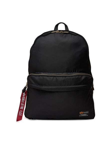 Alpha Industries Plecak 156940 Czarny. Czarne plecaki męskie Alpha Industries, bez wzorów, z materiału. Za 219.99 zł.