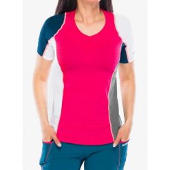 Koszulka termoaktywna damska Crazy Shirt Ionic. Czerwone bielizna termoaktywna damska Crazy, bez kołnierzyka, bez ramiączek. Za 319.99 zł.