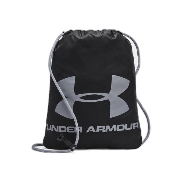 Worek/plecak Under Armour Sackpack. Czarne plecaki damskie Under Armour, bez wzorów, z materiału, sportowe. Za 147.99 zł.
