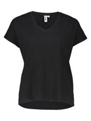 ONLY Koszulka w kolorze czarnym rozmiar: XL. Czarne bluzki damskie Only, xl, bez wzorów, bez kołnierzyka, bez ramiączek. Za 69.99 zł.