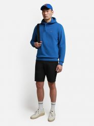 Napapijri Bermudy "Nakuru" w kolorze czarnym rozmiar: W32. Czarne szorty męskie Napapijri, bez wzorów, z bawełny. Za 96.60 zł.