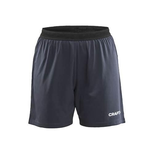 Szorty damskie Craft progress 2.0. Niebieskie spodenki sportowe damskie Craft, s, z materiału, na fitness i siłownię. Za 149.00 zł.