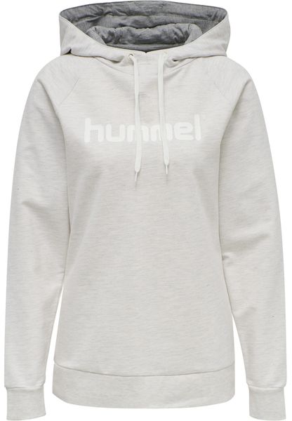 Damska bluza z kapturem Hummel Hmlgo Logo. Szare bluzy z kapturem damskie HUMMEL, xs, z bawełny. Za 181.95 zł.