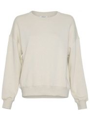 MOSS COPENHAGEN Bluza "Ima" w kolorze kremowym rozmiar: L/XL. Brązowe bluzy bez kaptura damskie MOSS COPENHAGEN, l. Za 127.95 zł.