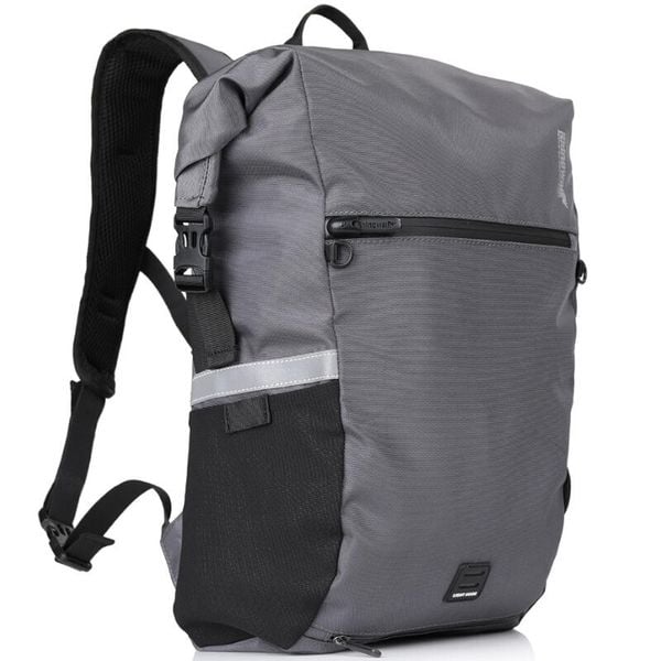 Sakwa rowerowa boczna na bagażnik plecak 2w1 Rhinowalk X20601. Szare plecaki damskie RHINOWALK, bez wzorów. Za 279.00 zł.
