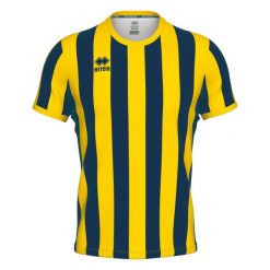 Koszulka Errea Strip. Niebieskie t-shirty sportowe męskie ERREA, m, bez ramiączek, do piłki nożnej. Za 241.30 zł.