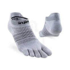 Skarpetki damskie Injinji Lightweight No-Show. Szare skarpetki damskie Injinji, bez wzorów. Za 92.85 zł.