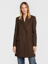 Zadig & Voltaire Płaszcz wełniany Marco WWCO00186 Brązowy Regular Fit. Brązowe płaszcze damskie zadig & voltaire, na zimę, xs, bez wzorów, z syntetyku. Za 2,649.00 zł.