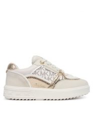 MICHAEL Michael Kors Sneakersy Emmet Clarke MK03914256 Biały. Białe buty sportowe dziewczęce MICHAEL Michael Kors, bez wzorów, ze skóry, bez zapięcia. Za 439.99 zł.