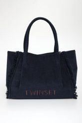 Torebka shopper TWINSET U&B. Shopper bag damskie Twinset U&B, bez wzorów, bez dodatków. Za 519.00 zł.