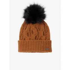 Czapka zimowa damska Columbia Boundless Days Cable Knit Pom Beanie - camel brown. Brązowe czapki zimowe damskie Columbia. Za 89.99 zł.