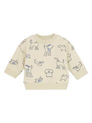 Noppies Bluza w kolorze beżowym rozmiar: 68. Brązowe bluzy i bluzki niemowlęce Noppies, bez wzorów, bez ramiączek, bez kaptura. Za 69.99 zł.