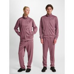 Bluza Hummel Pulse. Fioletowe bluzy sportowe damskie HUMMEL, xl, bez wzorów, z dresówki, bez ramiączek, bez kaptura. Za 286.50 zł.