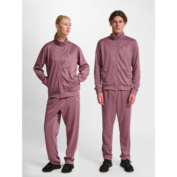 Bluza Hummel Pulse. Fioletowe bluzy sportowe damskie HUMMEL, xl, bez wzorów, z dresówki, bez ramiączek, bez kaptura. Za 286.50 zł.