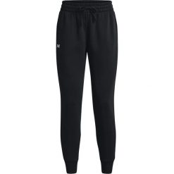 Spodnie sportowe damskie Under Armour Ua Rival Fleece Jogger. Czarne spodnie sportowe damskie Under Armour, uniwersalny, z bawełny, na fitness i siłownię. Za 359.99 zł.