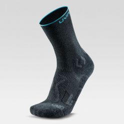 Skarpety outdoorowe damskie Uyn Biotrek Socks. Szare skarpetki damskie UYN, bez wzorów. Za 139.99 zł.
