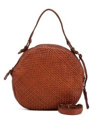 Melina C Skórzana torebka "Belfiore" w kolorze jasnobrązowym - 25 x 23 x 6 cm rozmiar: onesize. Brązowe torebki klasyczne damskie Melina C, bez wzorów, z materiału, bez dodatków. Za 404.99 zł.