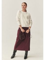 TATUUM Sweter w kolorze białym rozmiar: L. Białe swetry klasyczne damskie Tatuum, l, bez kołnierzyka. Za 122.09 zł.