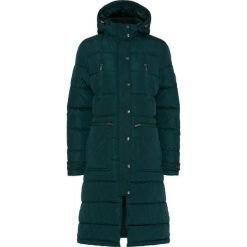 Damska długa kurtka Equipage Candice. Zielone kurtki damskie EQUIPAGE, bez wzorów, z puchu, bez kaptura. Za 855.50 zł.