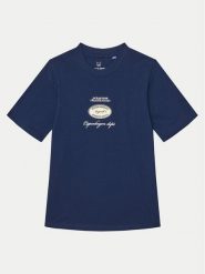 Jack & Jones Junior T-Shirt 12274895 Granatowy Relaxed Fit. Niebieskie t-shirty chłopięce JACK & JONES Junior, bez wzorów, z bawełny, bez ramiączek. Za 29.99 zł.