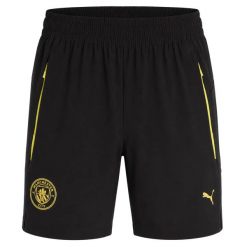 Short match Manchester City 2026/27. Szare szorty męskie Puma, bez wzorów, z materiału, eleganckie. Za 272.00 zł.