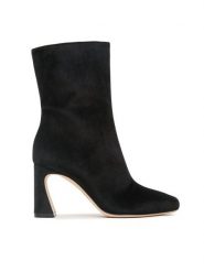 Alberta Ferretti Botki 22252A6102 8201 Czarny. Czarne botki damskie Alberta Ferretti, z materiału, bez obcasa, na słupku, bez zapięcia. Za 2,439.00 zł.