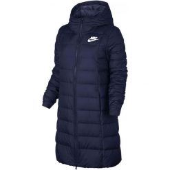 Nike płaszcz zimowy W NSW DWN FILL PRKA Blue M. Niebieskie płaszcze damskie Nike, na zimę, m, bez wzorów, eleganckie. W wyprzedaży za 465.00 zł.