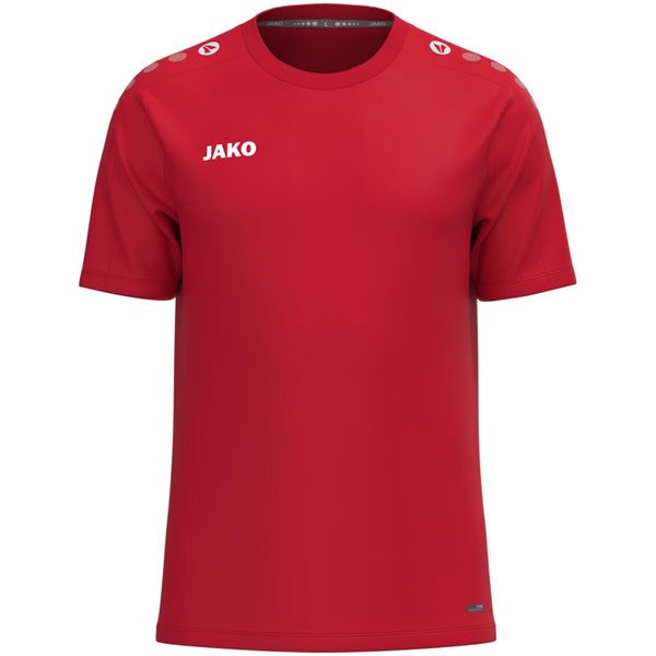 Koszulka z logo Jako One. Białe t-shirty sportowe męskie Jako, m, z materiału, bez ramiączek, do piłki nożnej. Za 92.95 zł.