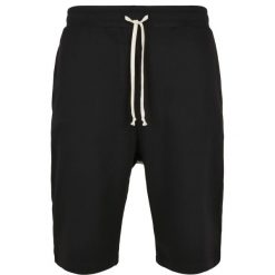 Krótki Urban Classics low crotch-grandes tailles. Czarne szorty męskie Urban Classics, bez wzorów, z dresówki. Za 146.35 zł.