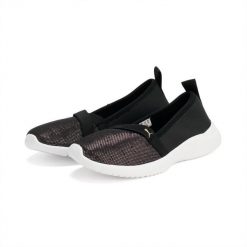 Puma Buty Adelina Shine 38639001. Czarne buty sportowe na co dzień damskie Puma, bez wzorów, z neoprenu. Za 153.34 zł.