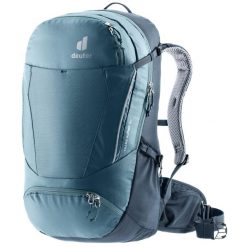 Plecak rowerowy Deuter Trans Alpine 30 - atlantic/ink. Niebieskie plecaki męskie Deuter, bez wzorów, z materiału. Za 615.99 zł.