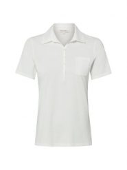 Marc O'Polo koszulka polo Kobiety Bawełna biały, XL. Białe topy sportowe damskie Marc O´Polo, xl, bez wzorów, z bawełny, bez ramiączek. Za 179.95 zł.