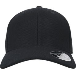 Hybrydowa Czapka Z Daszkiem Unisex Dla Dorosłych 110. Czarne czapki męskie FLEXFIT, bez wzorów, z elastanu. Za 92.99 zł.